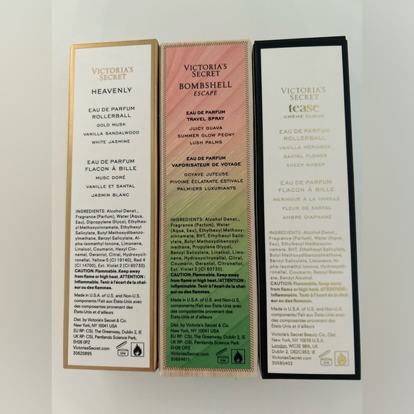 Victoria’s Secret (3) Mini Travel Fragrance As Shown BNWT - Picture 2 of 5